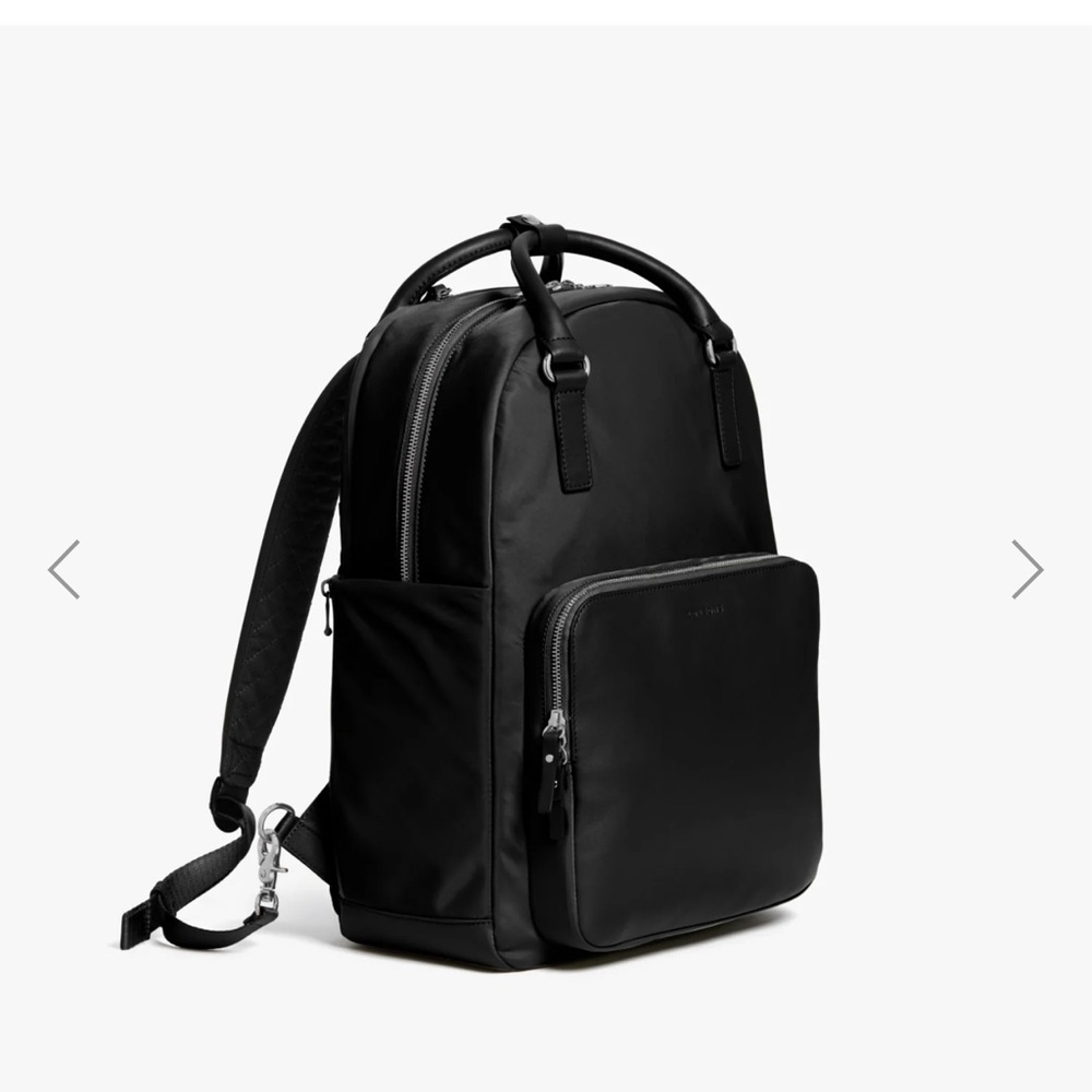 LO & SONS Rowledge black backpack Large